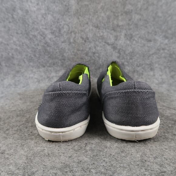 Casual Shoes Kids 1 Sneaker Slip On Trainer School Play Active Comfort Flat Gray - Picture 5 of 11